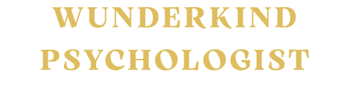 wunderkind psychologist